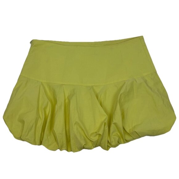 ZARA Bubble Balloon Mini Skirt Yellow Medium – New With Tags (NWT) - Picture 5 of 7